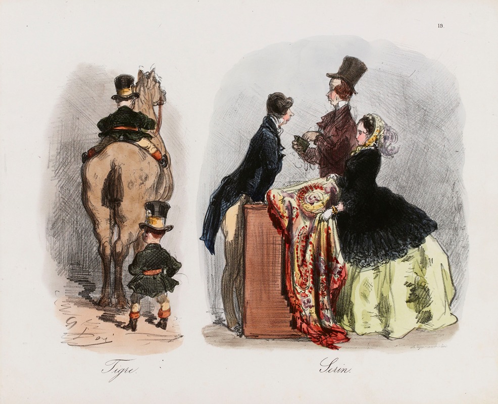 Gustave Doré - La ménagerie parisienne (Premier tirage) Pl.20
