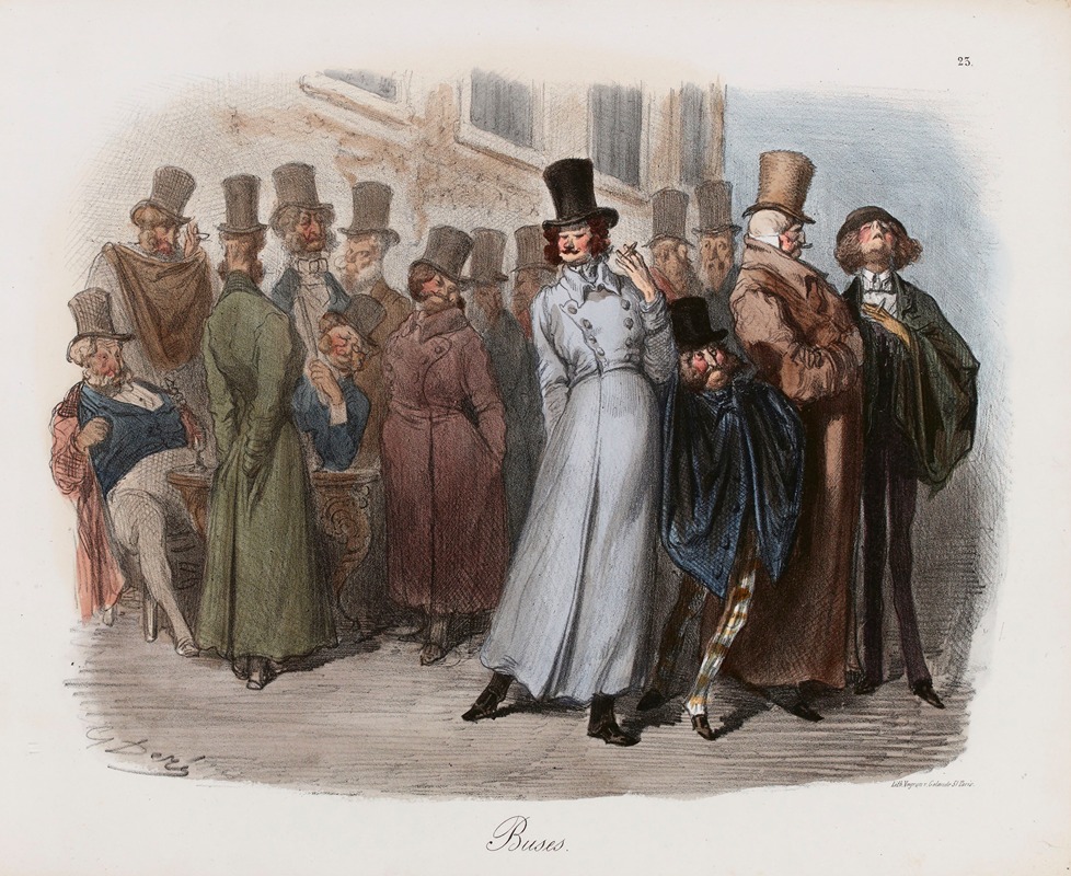 Gustave Doré - La ménagerie parisienne (Premier tirage) Pl.24