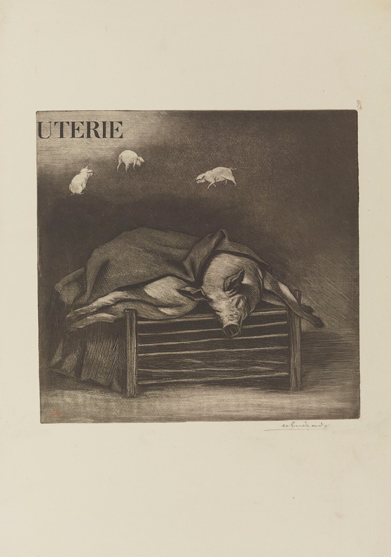 Henri-Charles Guérard - Deux martyrs, Honfleur