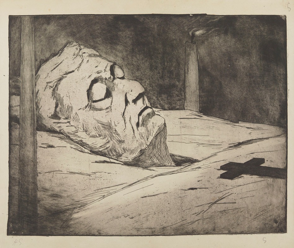 Henri-Charles Guérard - Le mort