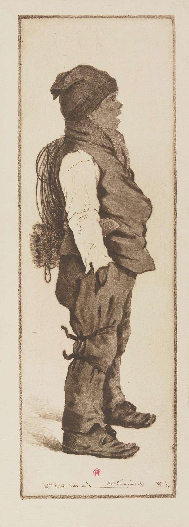 Henri-Charles Guérard - Le ramoneur