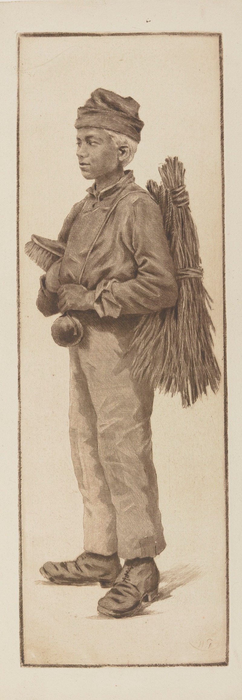 Henri-Charles Guérard - Le ramoneur