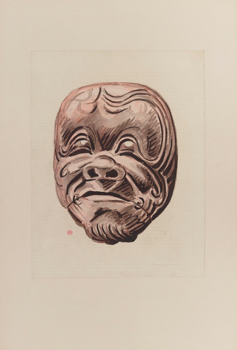 Henri-Charles Guérard - Masque