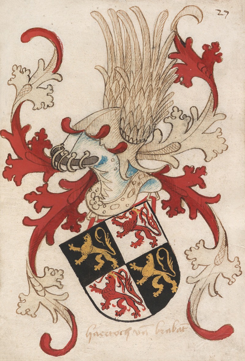 Herald of Nassau-Vianden - Duke of Brabant