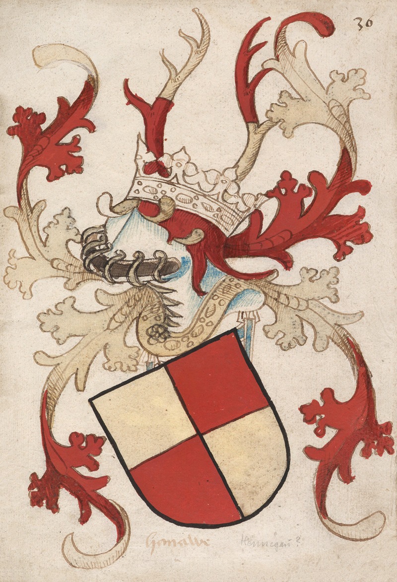 Herald of Nassau-Vianden - Hanau (Ahaus)