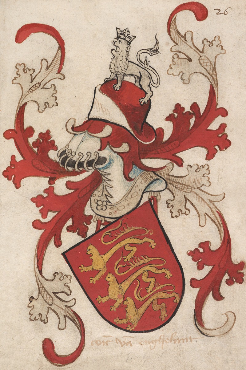 Herald of Nassau-Vianden - King of England