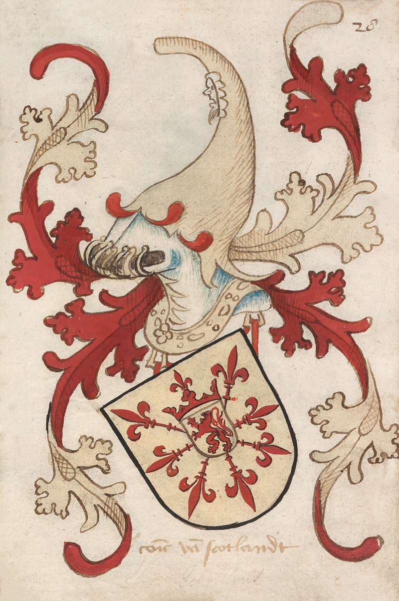 Herald of Nassau-Vianden - King of Scotland