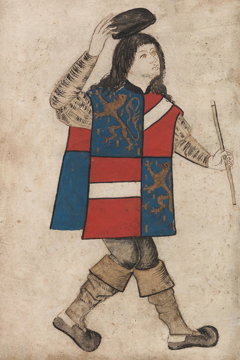 Herald of Nassau-Vianden - Portrait of the herald of Nassau-Vianden
