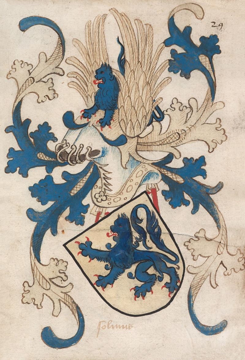 Herald of Nassau-Vianden - Solms