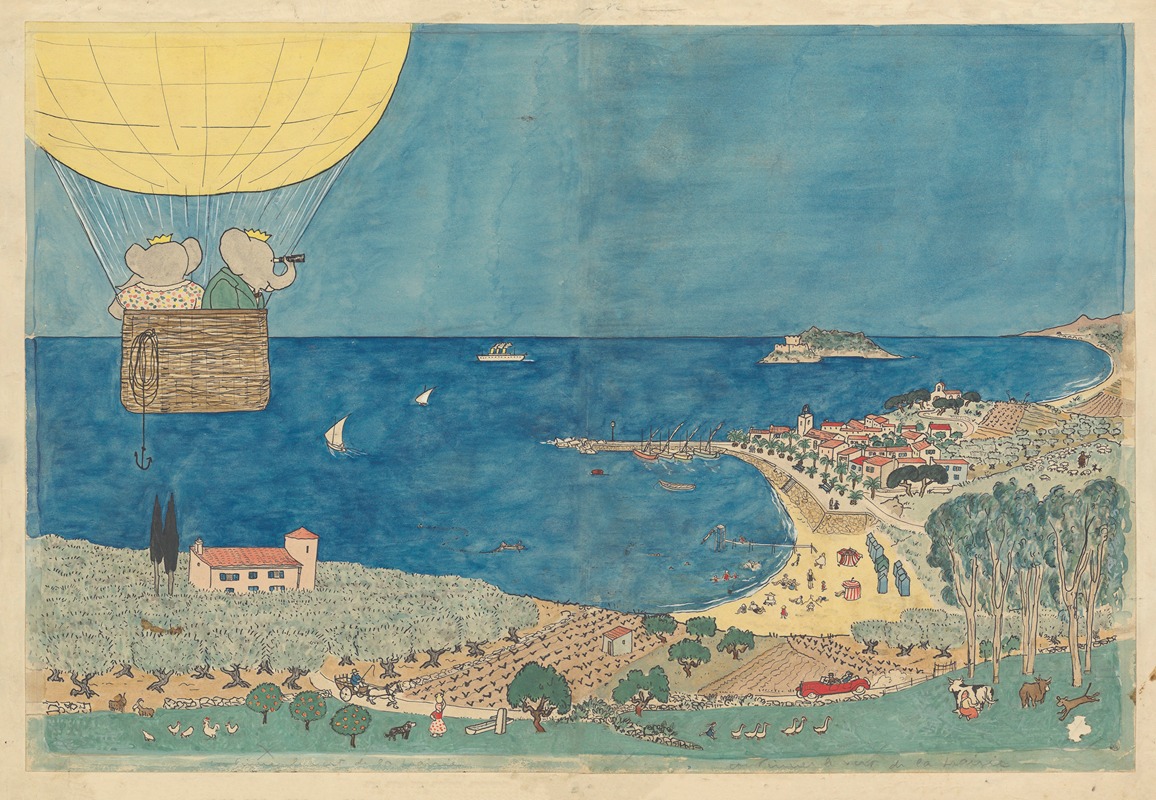 Jean de Brunhoff - Le voyage de Babar Pl.04