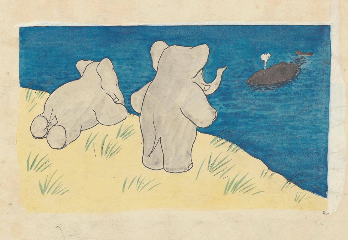 Jean de Brunhoff - Le voyage de Babar Pl.07