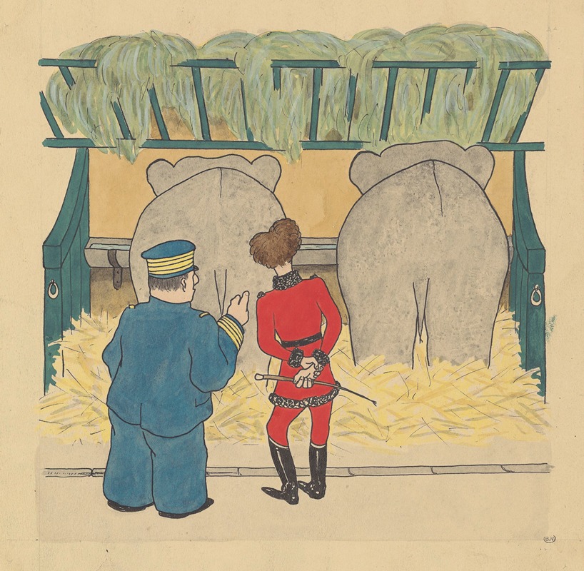 Jean de Brunhoff - Le voyage de Babar Pl.11
