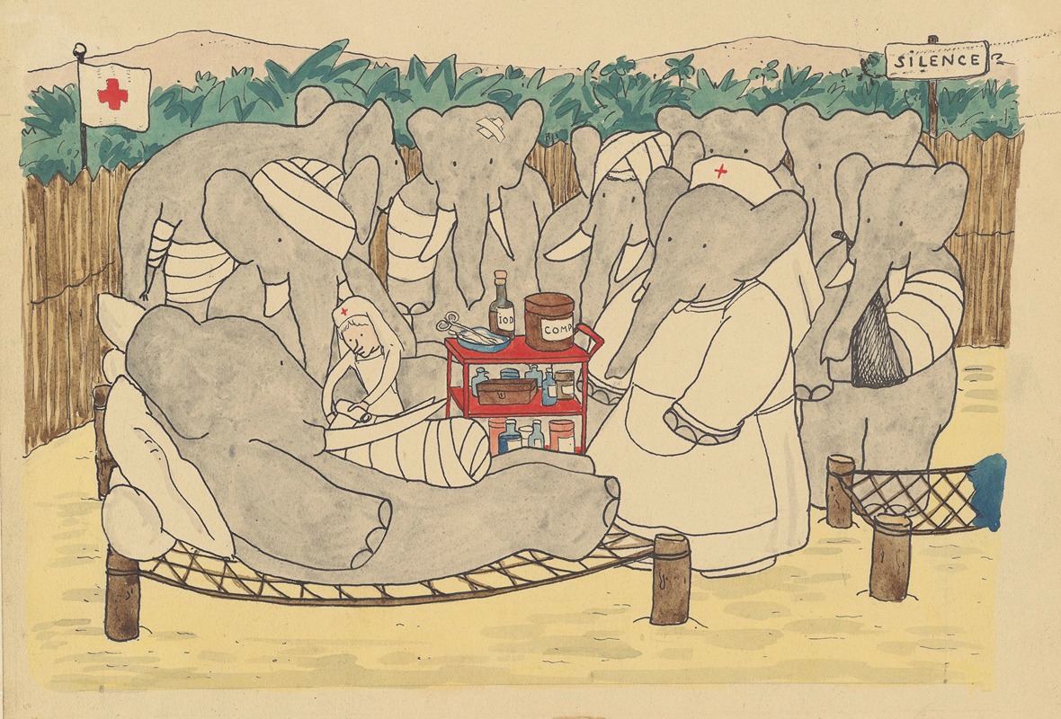 Jean de Brunhoff - Le voyage de Babar Pl.18