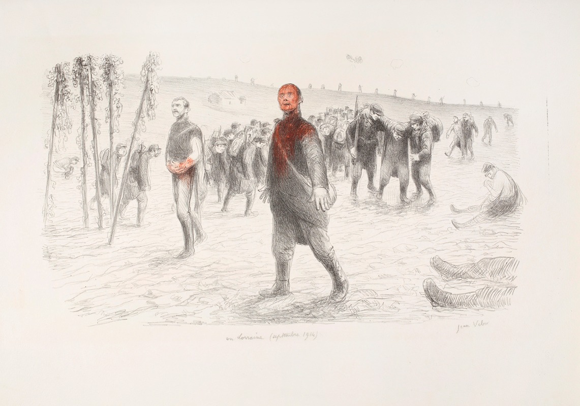 Jean Veber - En Lorraine (septembre 1914) – Mamey