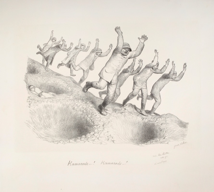 Jean Veber - Kamarades…! Kamarades…!