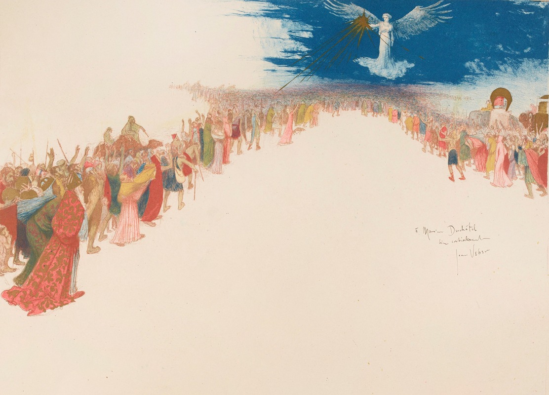 Jean Veber - La Marche à l’Etoile