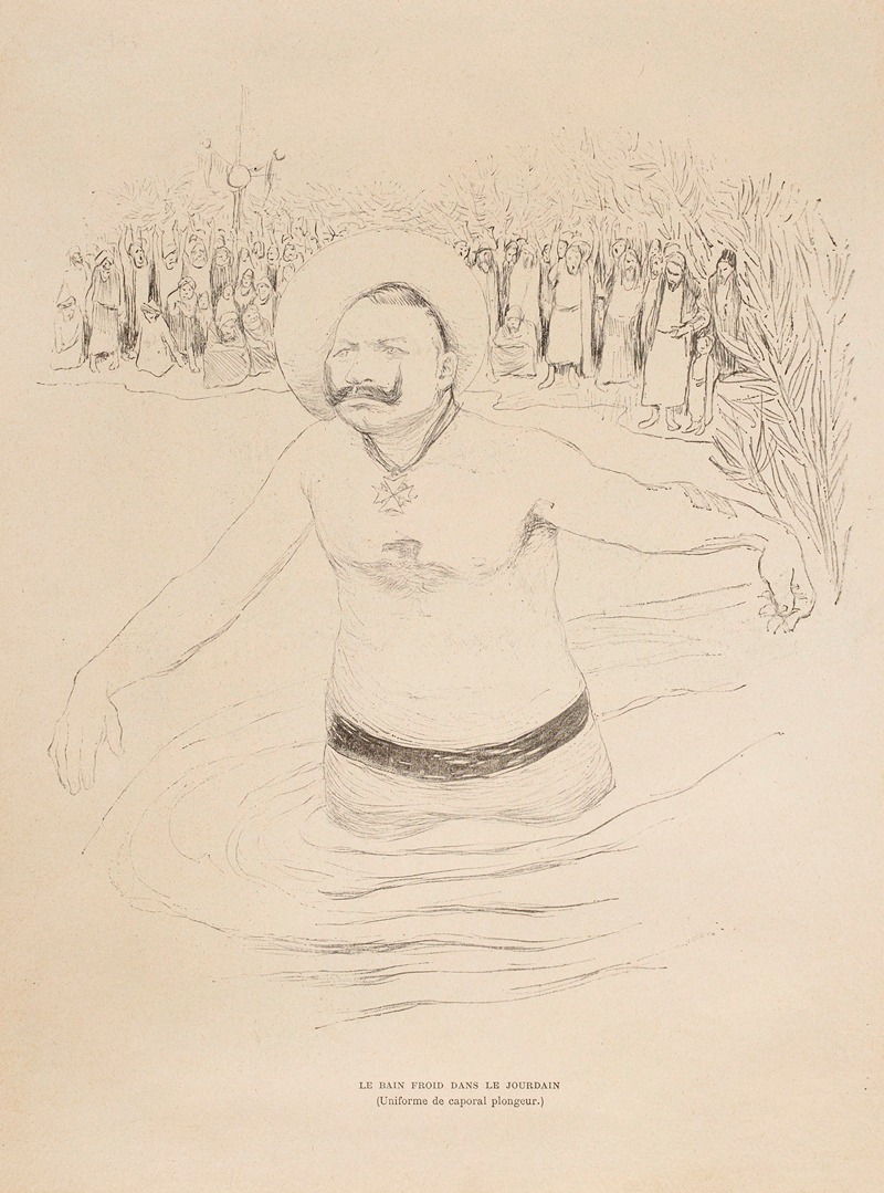 Jean Veber - Le bain froid dans le Jourdain