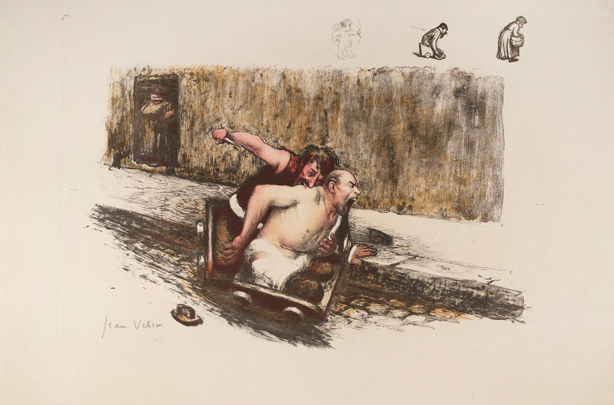 Jean Veber - Le Crime passionnel
