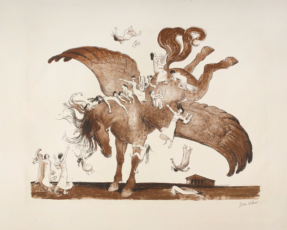 Jean Veber - Pégase