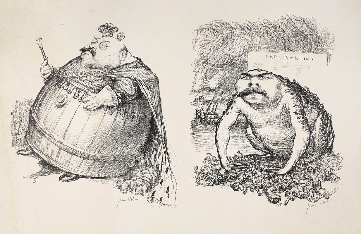 Jean Veber - S.M. Edouard VII, Roi d’Angleterre, Empereur des Indes