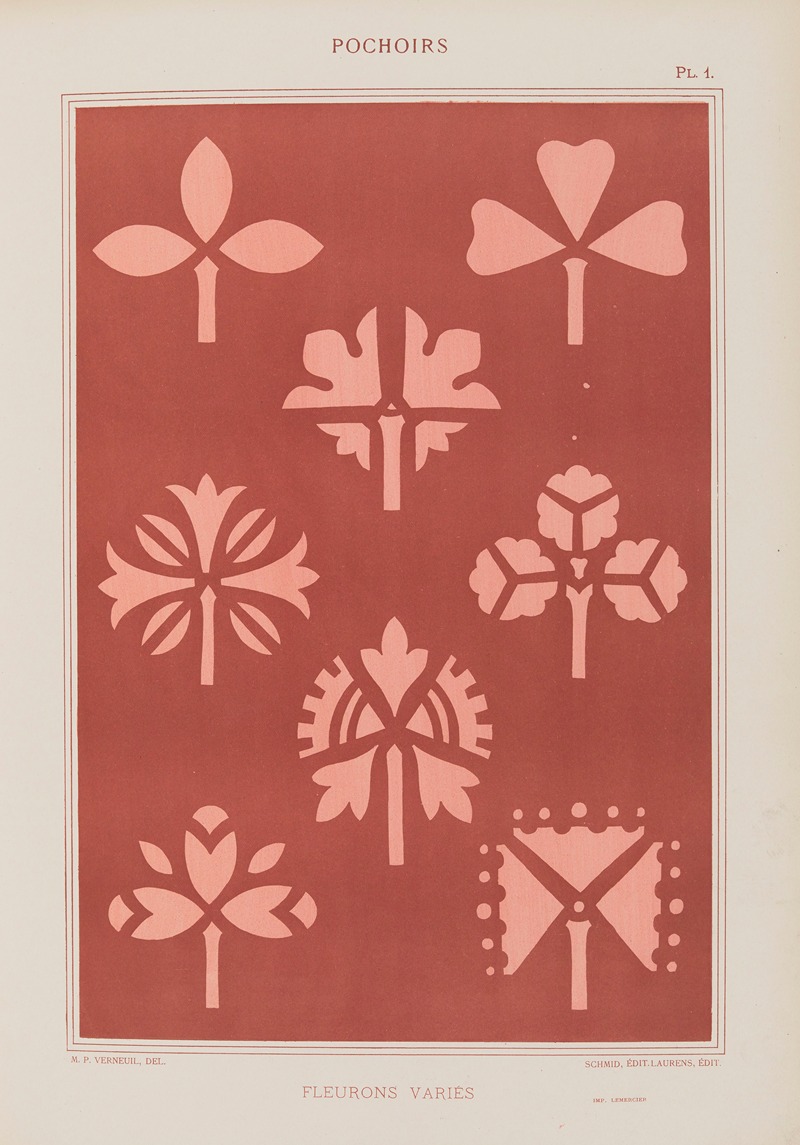 Maurice Pillard Verneuil - Fleurons Varies