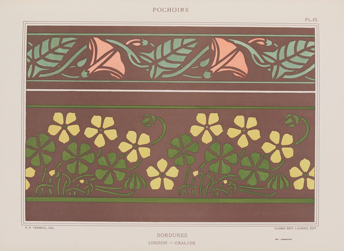 Maurice Pillard Verneuil - Bordures, Liseron – Oxalide