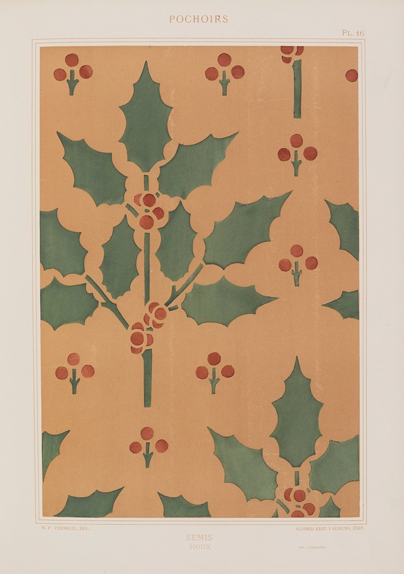 Maurice Pillard Verneuil - Semis, houx