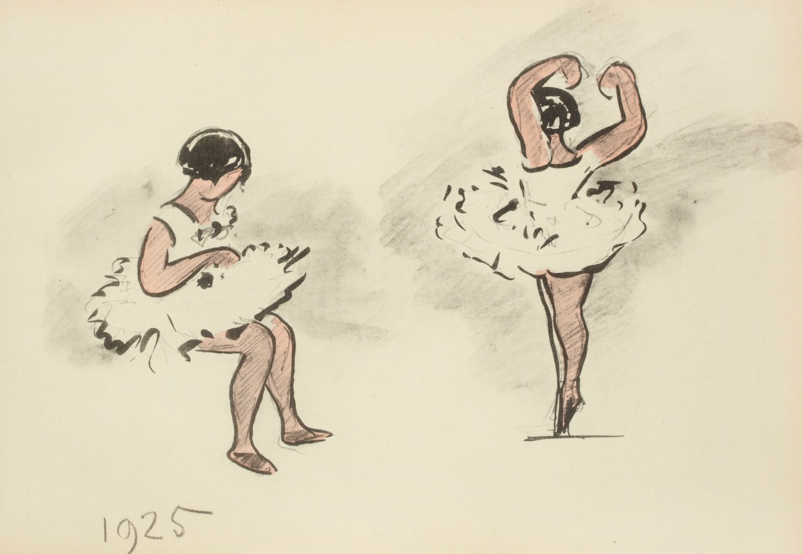 Paul Goute - 1925 Renée dansant