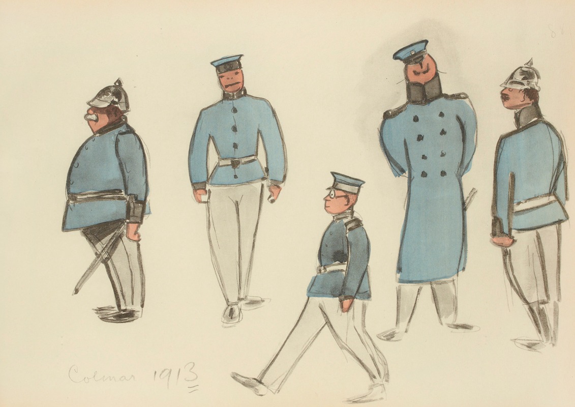 Paul Goute - Colmar, 1913