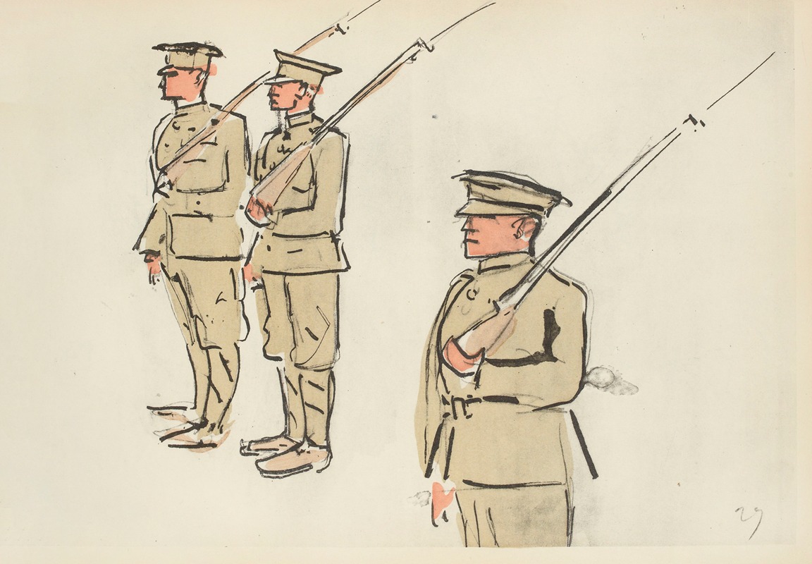Paul Goute - Défilé du 14 juillet 1919