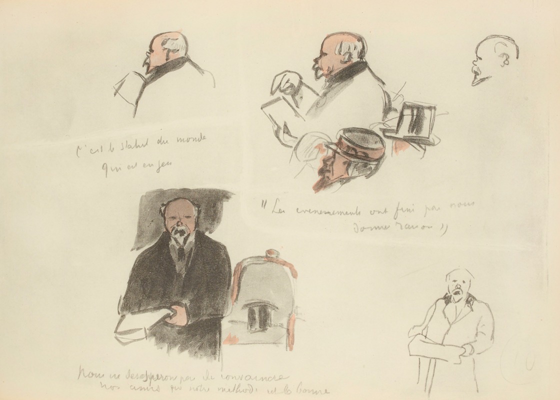 Paul Goute - Discours à la tribune