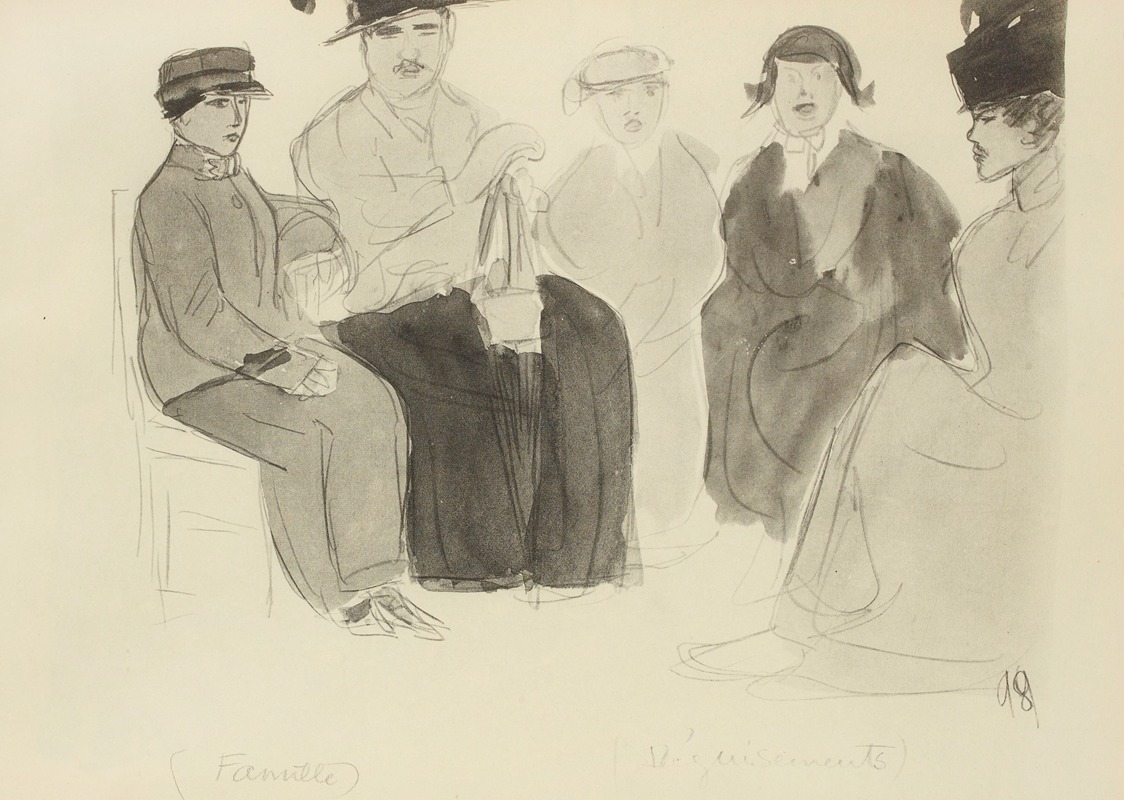 Paul Goute - Famille (déguisement).