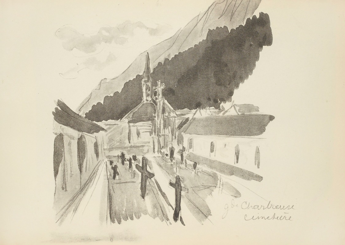 Paul Goute - Grande chartreuse cimetière