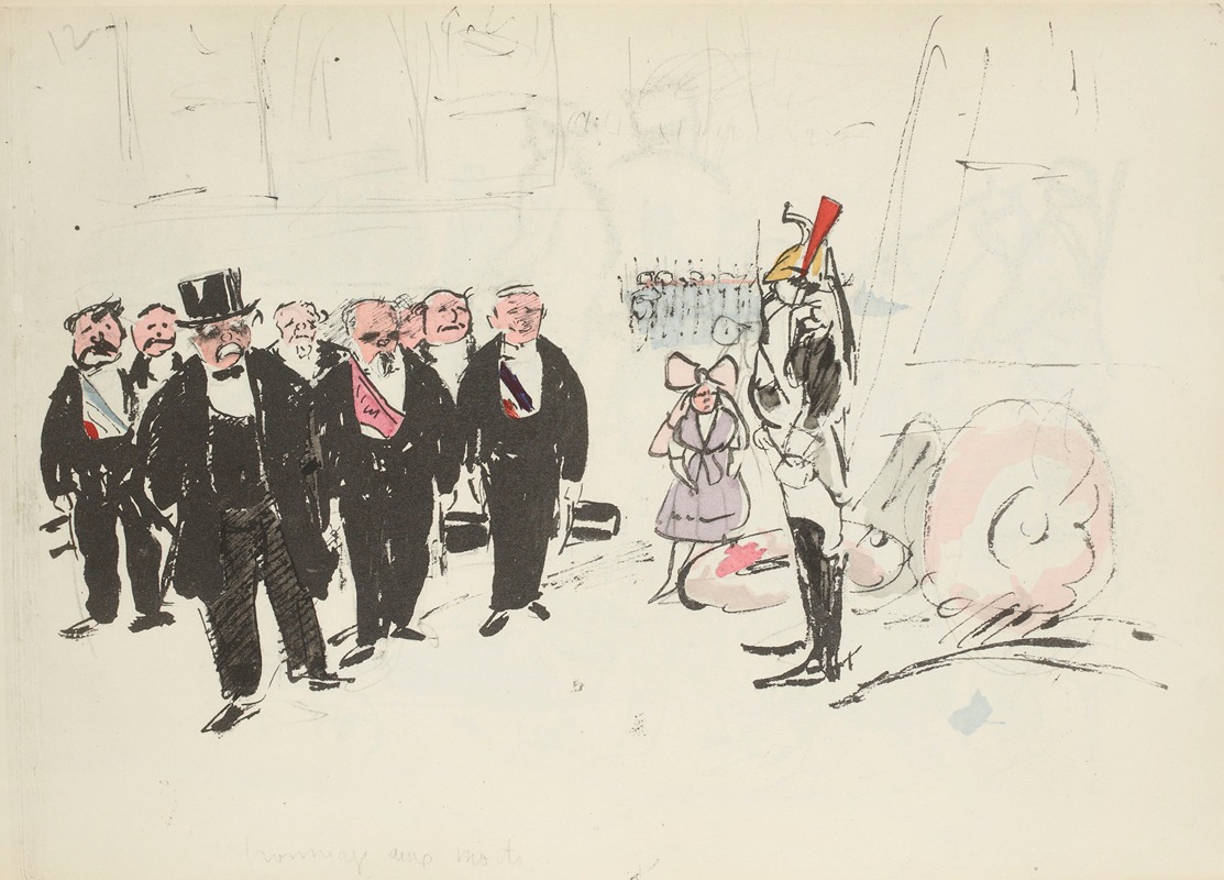 Paul Goute - Hommage aux morts