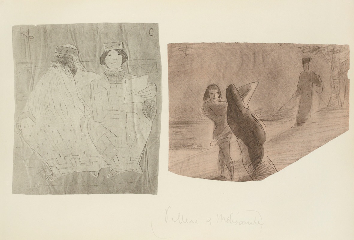 Paul Goute - Opéra comique, Pelléas et Mélisande.