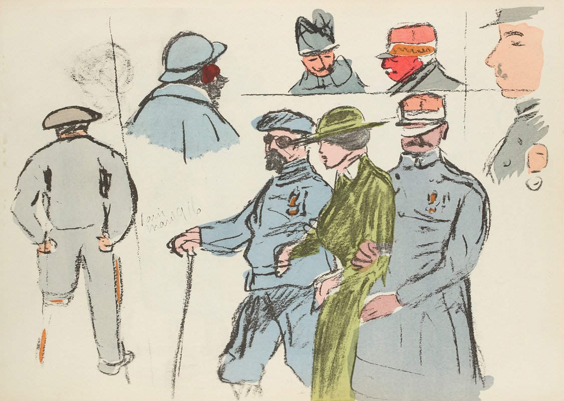 Paul Goute - Paris, mars 1916