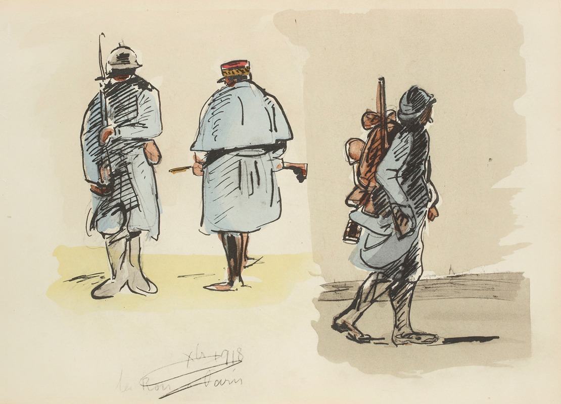 Paul Goute - Paris, octobre 1918