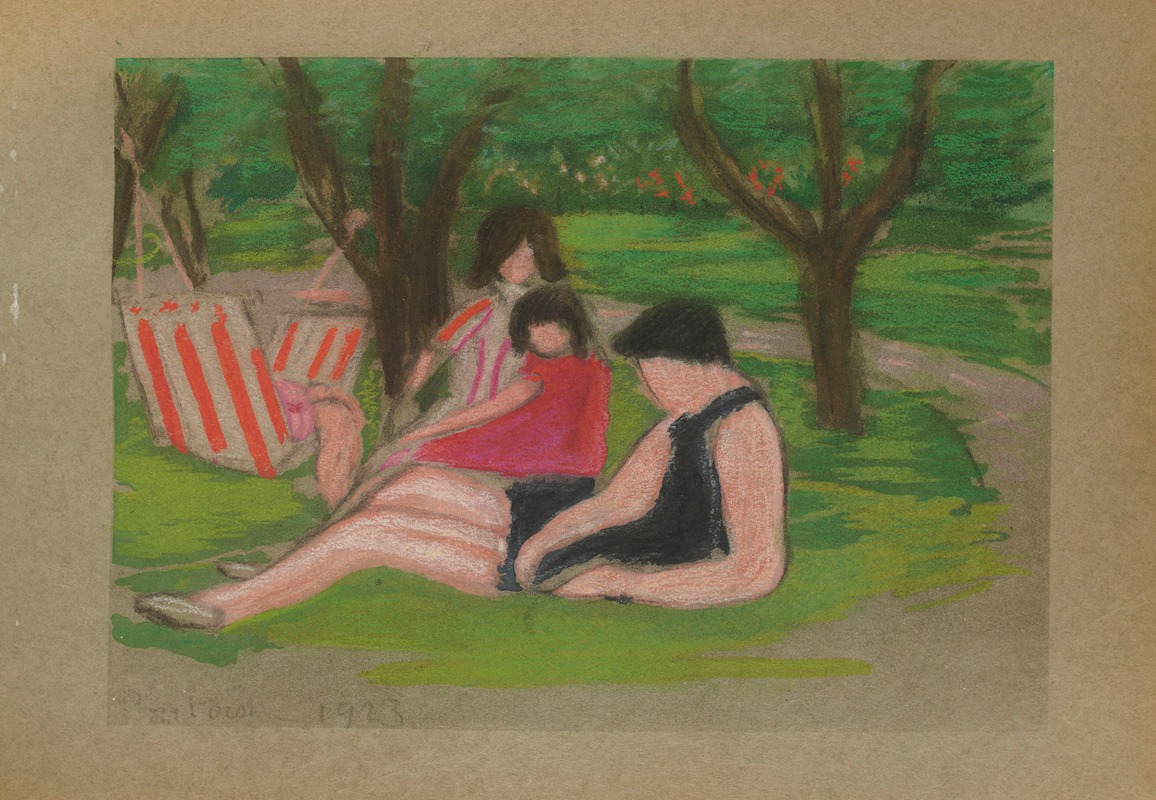 Paul Goute - Pontoise, 1923