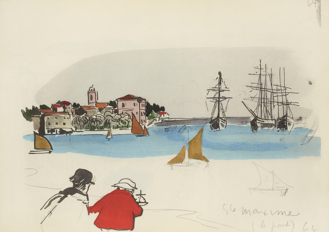 Paul Goute - Sainte-Maxime (le pont)
