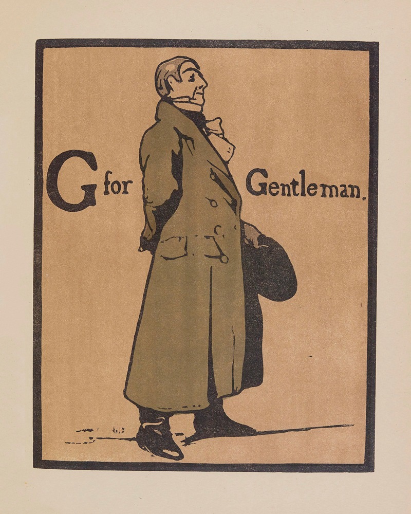 William Nicholson - G for Gentleman