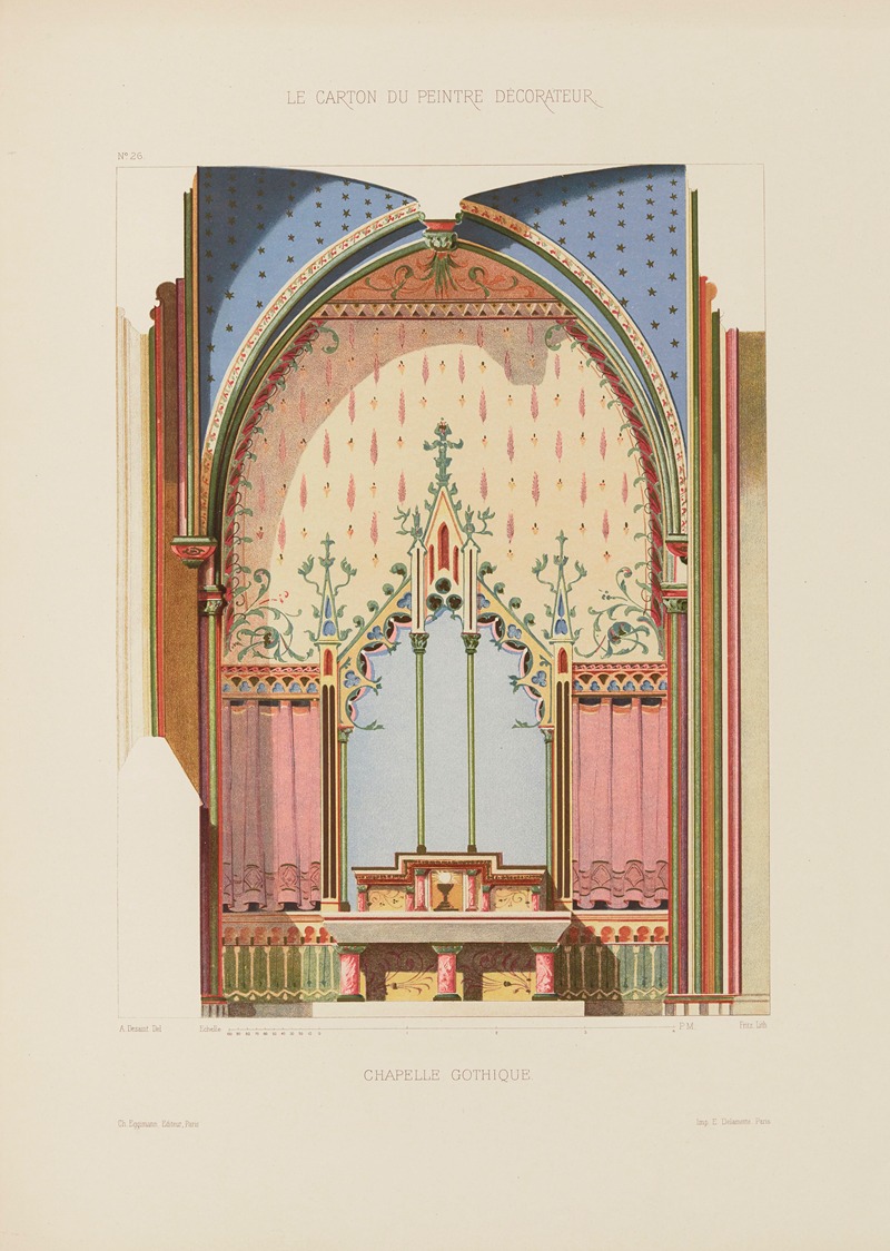 A. Desaint - Chapelle gothique