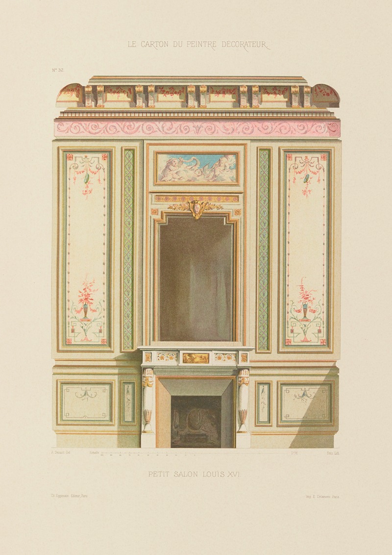 A. Desaint - Petit salon Louis XVI