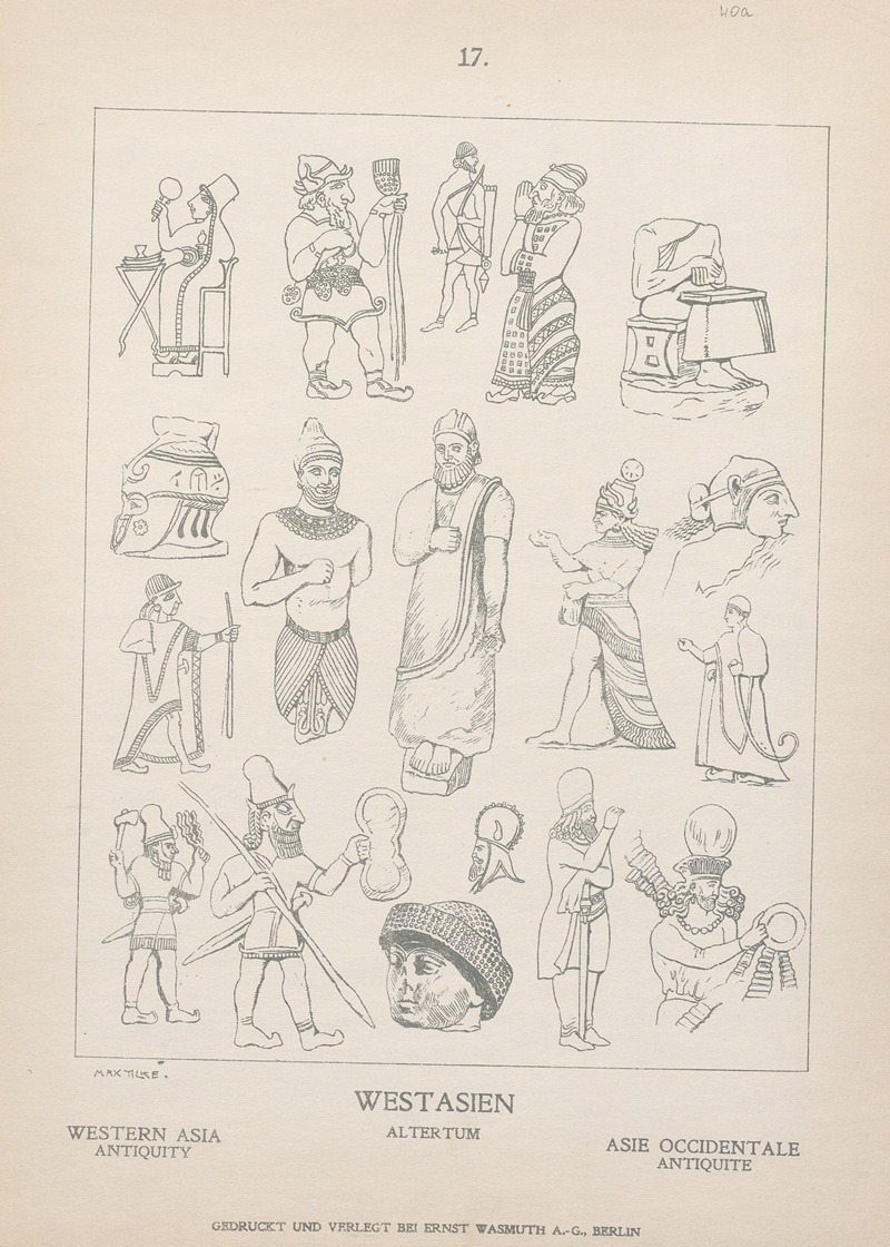 Adolf Rosenberg - Western Asia; Antiquity