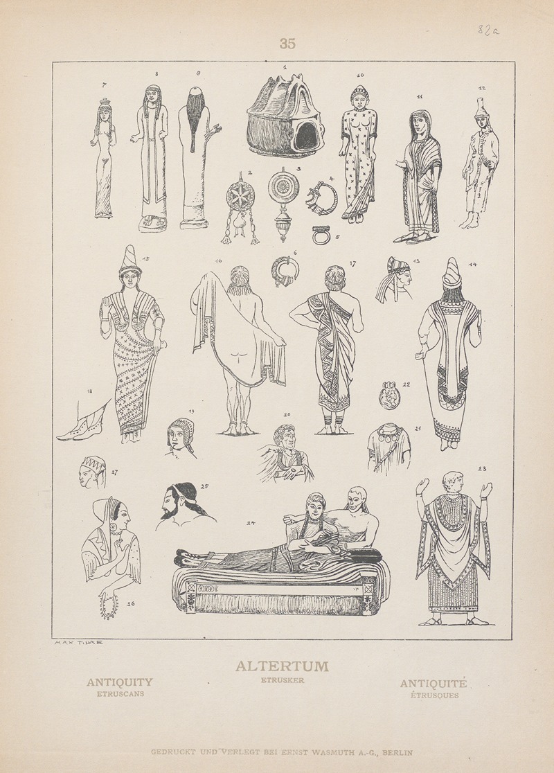 Adolf Rosenberg - Antiquity Etruscans