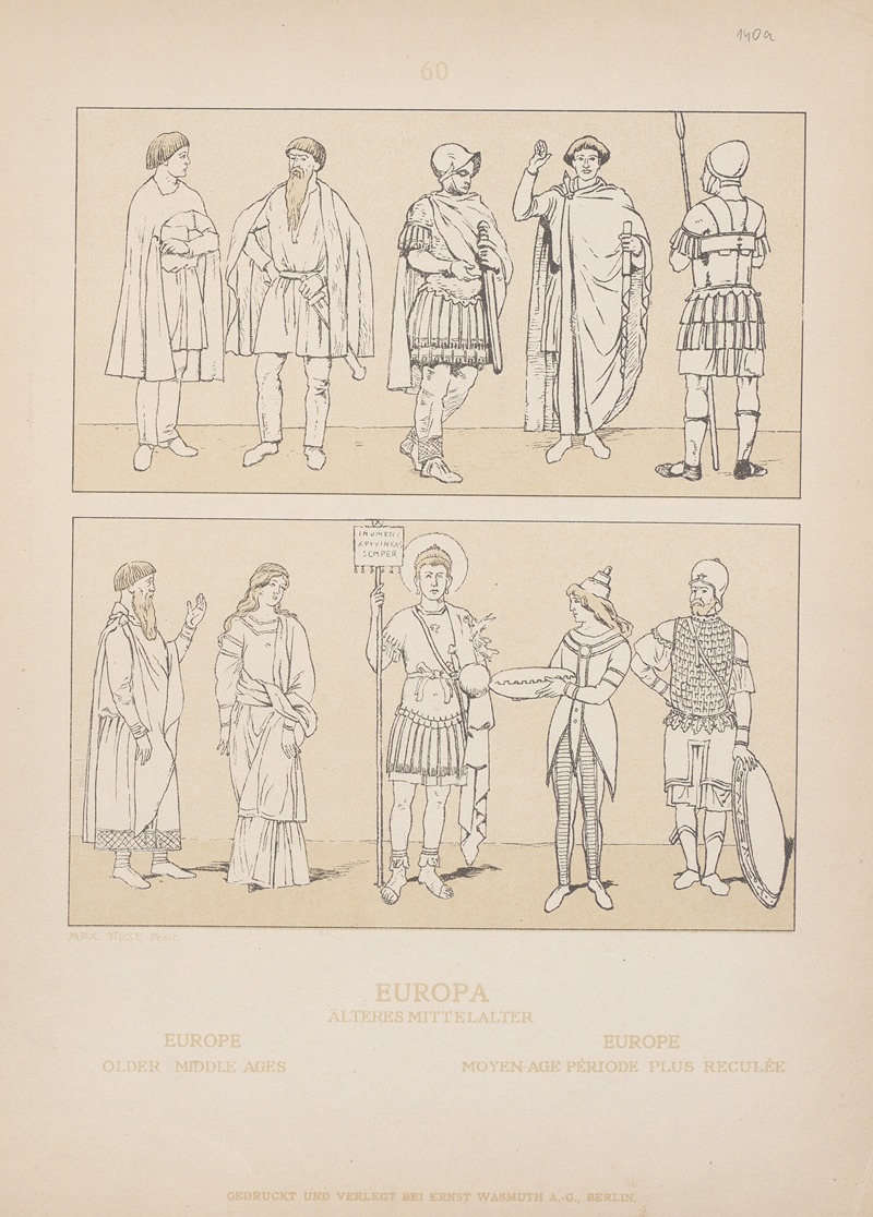 Adolf Rosenberg - Europe; Older middle ages