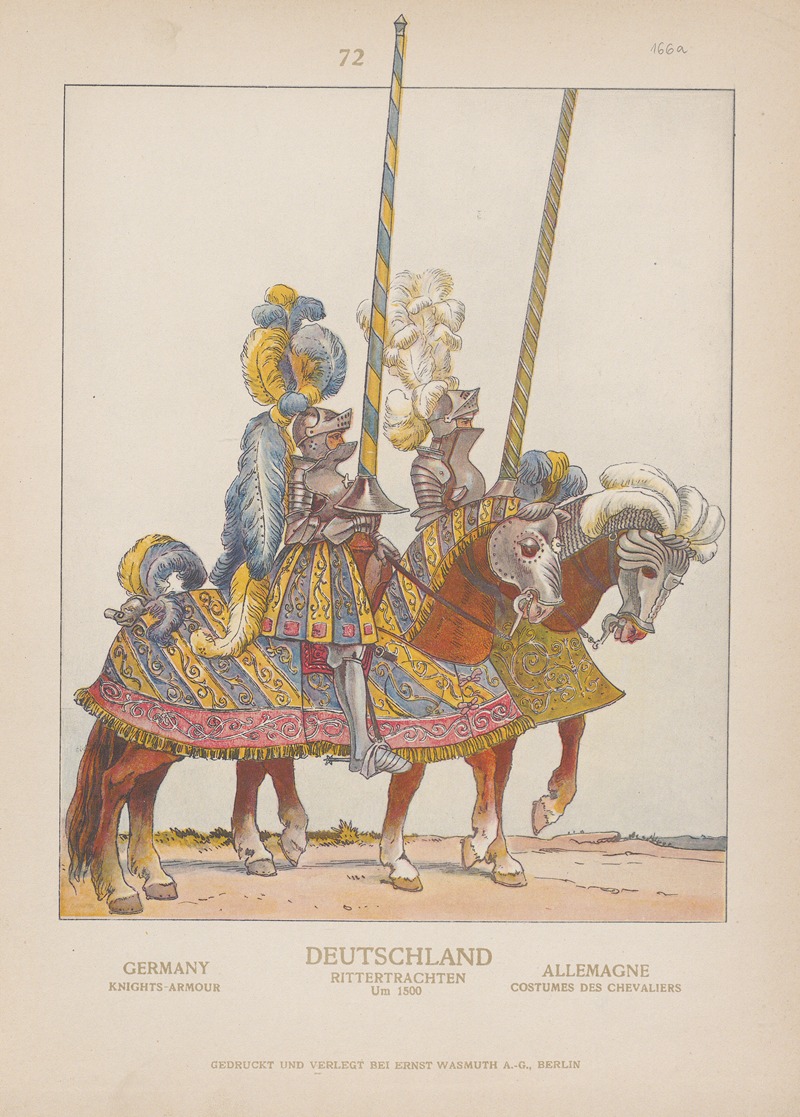 Adolf Rosenberg - Germany; Knights armour