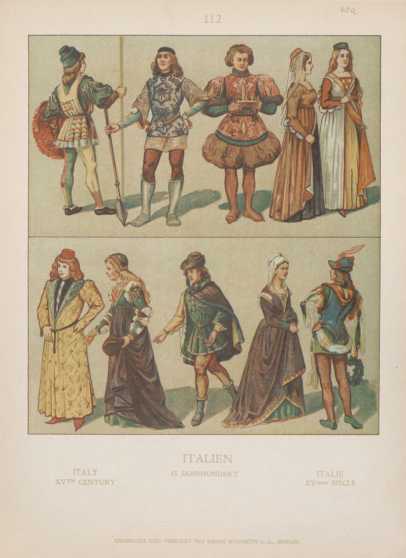 Adolf Rosenberg - Italy; XVth century