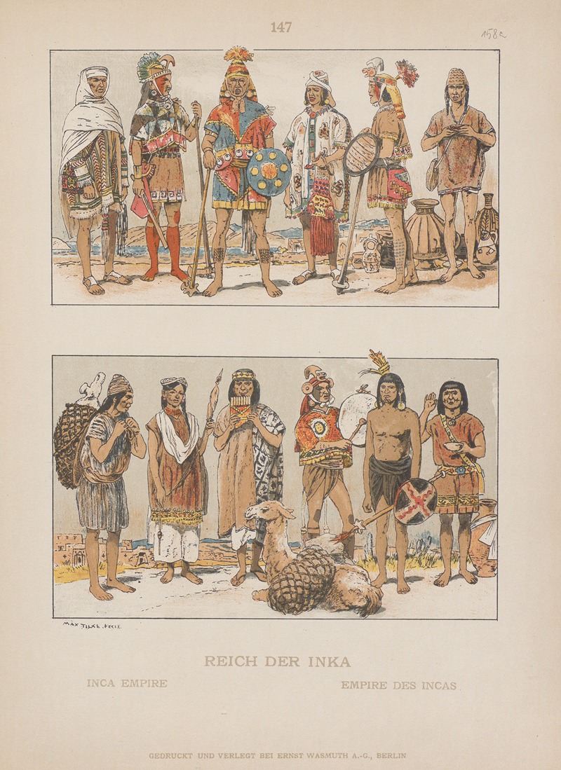 Adolf Rosenberg - Inca empire