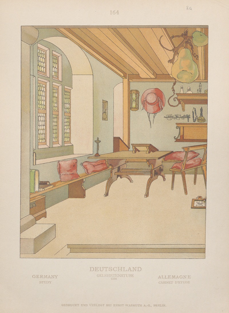 Adolf Rosenberg - Germany; Study