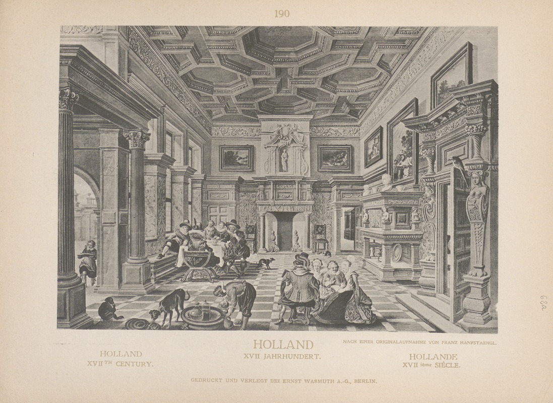 Adolf Rosenberg - Holland; XVIIth century